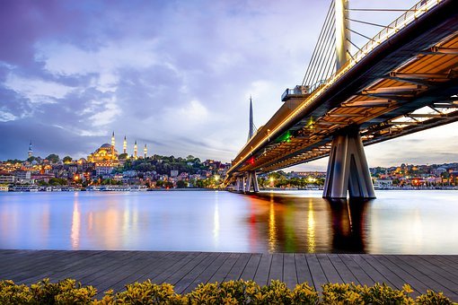 istanbul, bridge, city